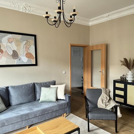 Stylisches Appartement Im Jugendstil-Viertel Chemnitz  Exteriér fotografie