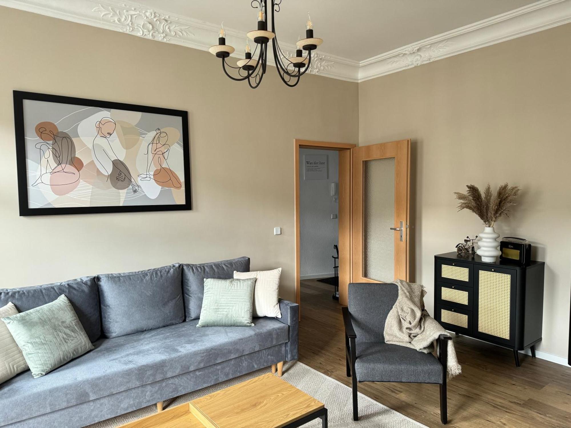 Stylisches Appartement Im Jugendstil-Viertel Chemnitz  Exteriér fotografie